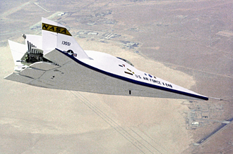 X-24B in flight