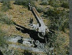 Crash site January 2002