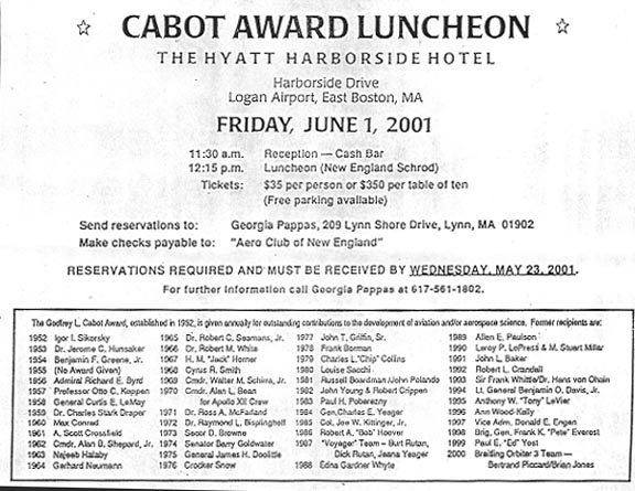 Cabot Award