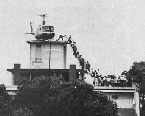 Evacuation of Americans from Pittman Hotel in Saigon