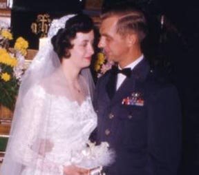 Ray and Pat's marriage December 8, 1951