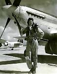 Lt. Simon while assigned to the 49th Fighter Group in Japan as a P-51 pilot circa 1946 - 1948