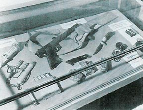 Weapons, compass, etc. confiscated from U-2 pilot Gary Powers