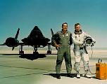 Col. Slip Slater and Pat Gugan, 101 Voodoo Maintenance Officer at Groom Lake