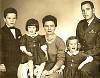 Frank & Stella Murray at the time the family was sent West in 1963. Children L-R: Joe, Janice, Diane. Then Captain Murray was assigned to Project Oxcart at Area 51