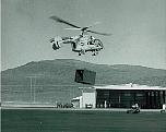 Testing lift-off conex box tech flight prior to placing on Mt. Baldy