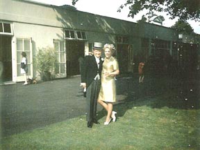 Werner and Velma at Tom's wedding in London - 1968